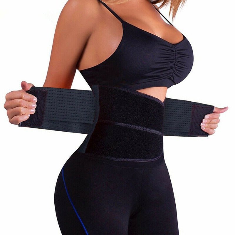 Womens Cincher Trimmer Tummy Slimming Belt Body Waist Trainer Postpartum Corset Shaper image 16