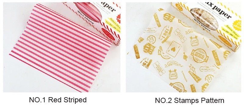 50Pcs/Lot Wax Paper Food Grade Grease Paper Food Wrappers |Wrapping Paper For Bread Sandwich Burger Fries | Oilpaper Baking Tools image 20