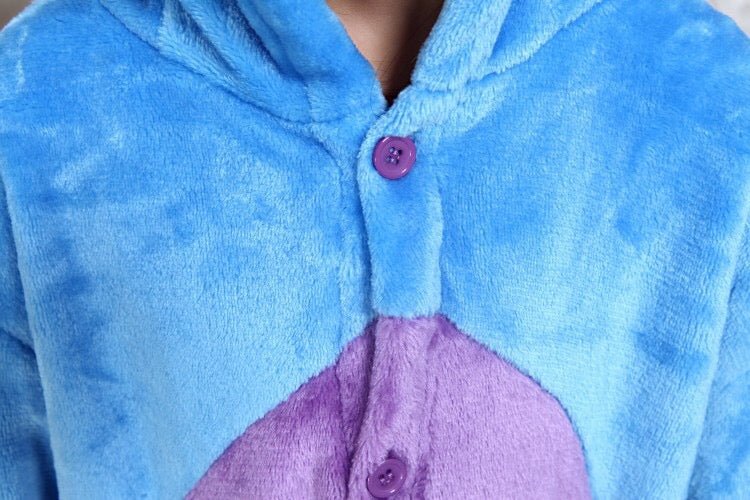 Winter Unicorn Onesies Pajamas | Kids Flannel Warm Jumpsuit SleepWear image 5