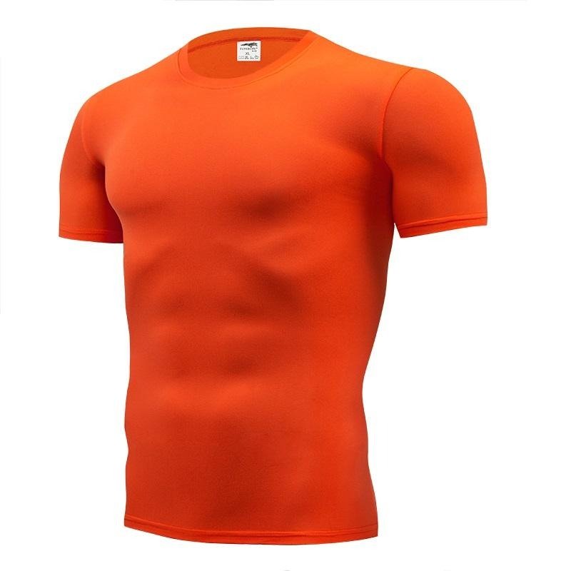 Men's Short Sleeve Compression T-shirts image 0