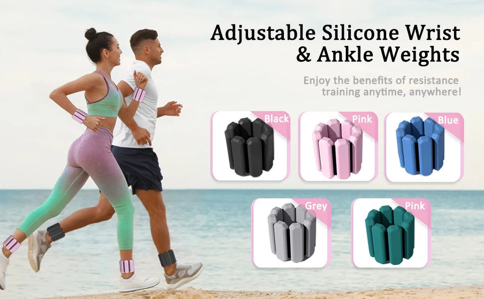 Weighted Bracelets for Yoga & Fitness – Adjustable Wrist & Ankle Weights for Enhanced Workouts image 11