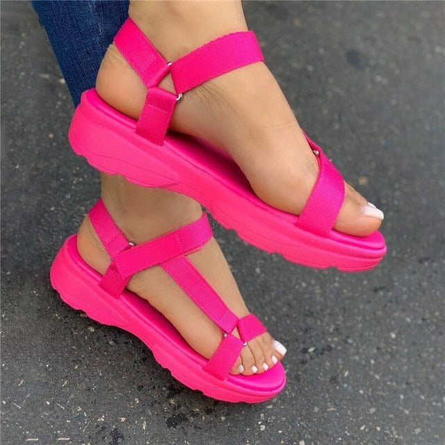 Sarairis Multi Colors Casual Shoes | Comfortable Female Sandals image