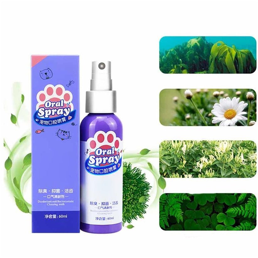 Pet Breath Freshener and Mouthwash Cleaning Spray image 5