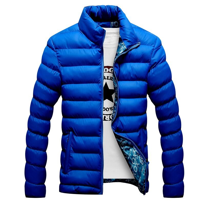 New Winter Jackets | Men Autumn Winter Warm Outwear Brand | Slim Mens Coats Casual Windbreaker | Quilted Jackets Men image 3