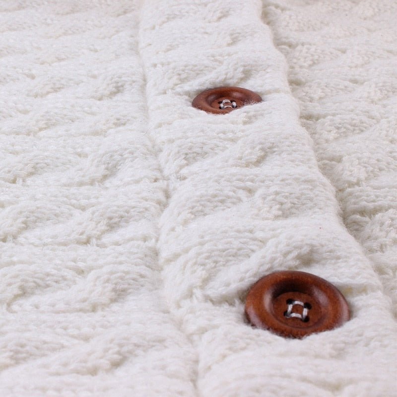 Newborn Baby Winter Warm Sleeping Bag ‚Äì Infant Button Knit Swaddle Wrap & Toddler Blanket Stroller Wrap image 14