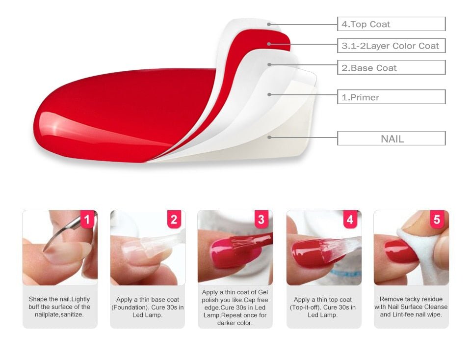 VINIMAY 60 Color Gel Nail Polish image 8