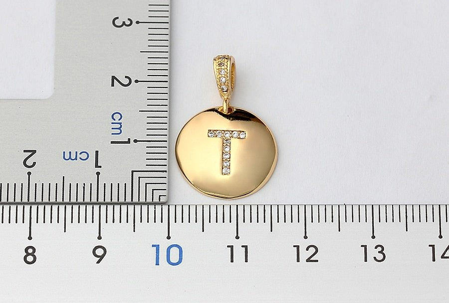 Top Quality Personalized Gold Letters Women and Girls Initial Letter Necklace image 18