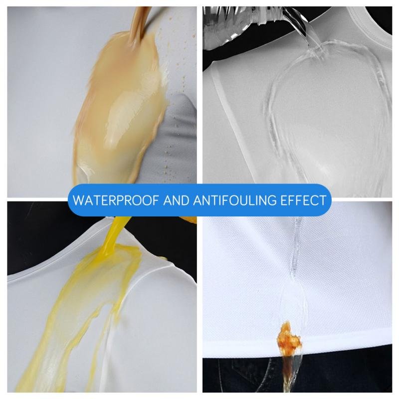 Hydrophobic Stain Proof Waterproof Tee-Shirt for Men image 13