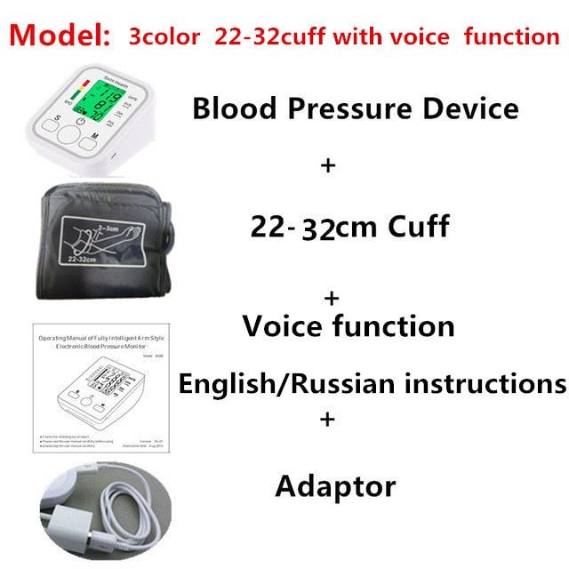 Saint Health Automatic Upper Arm Blood Pressure Monitor – Accurate Sphygmomanometer for Arterial Pressure Measurement image 10