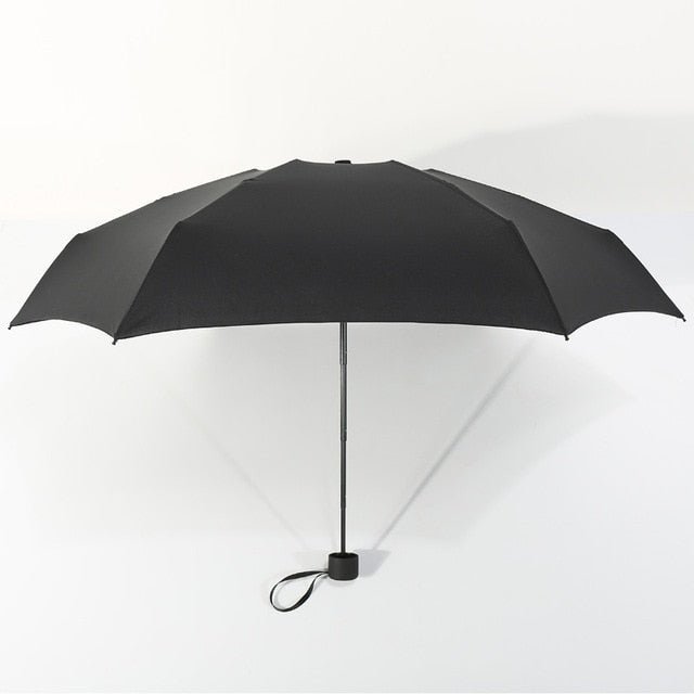 Mini Pocket Umbrella | Small Umbrellas - Black image