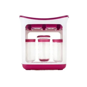 Squeeze Station Baby Food Maker ‚Äì Easy Homemade Food Dispenser with Storage Pouches image 0