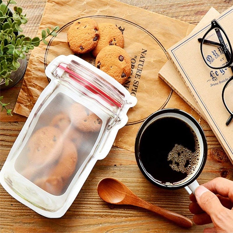 Reusable Mason Jar Bottles Storage Bags image 10