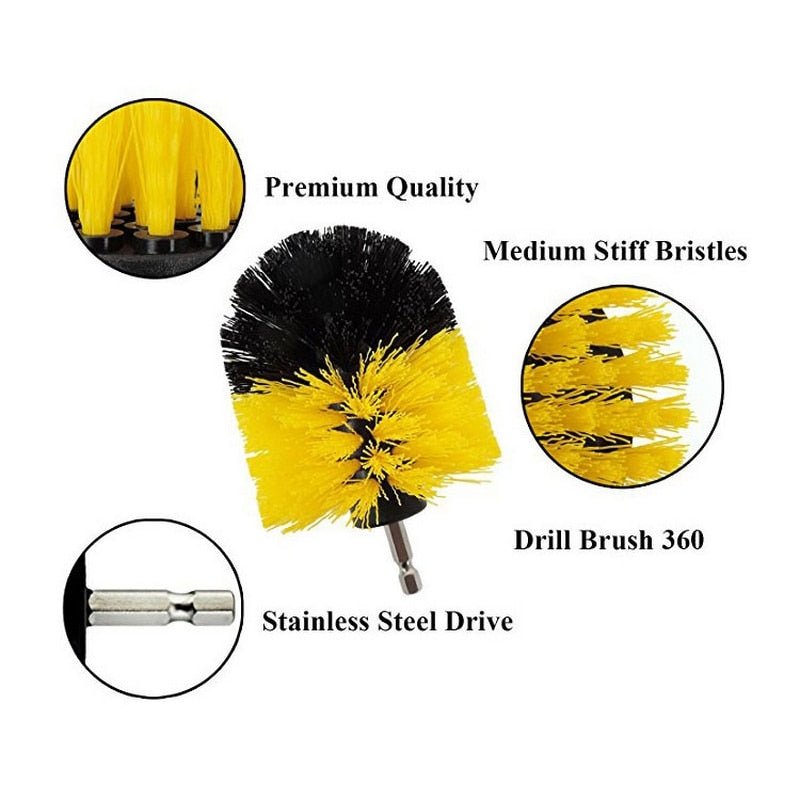 Power Scrubber Drill Brush Set image 6
