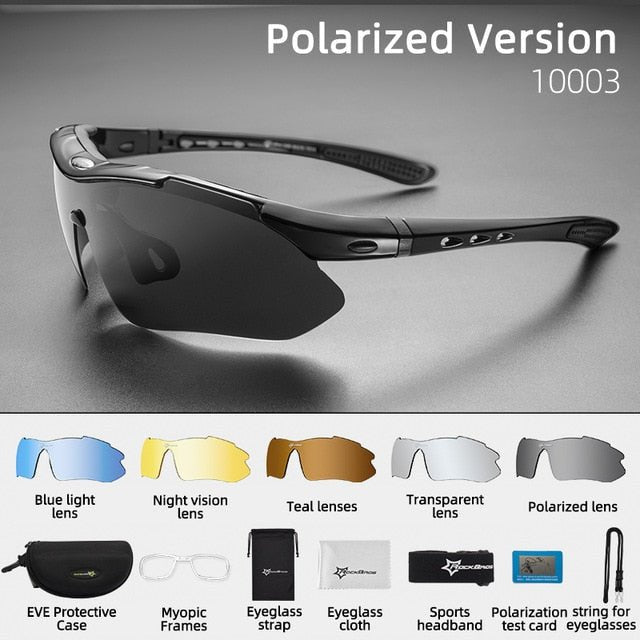 RockBros Polarized Cycling SunGlasses image 17