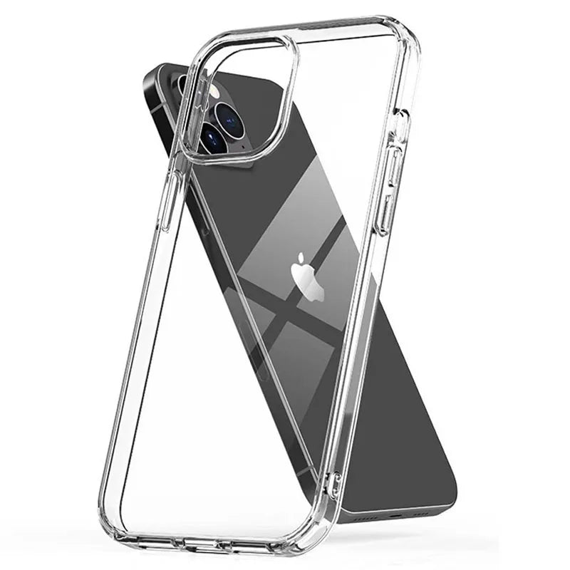 Ultra-Thin Clear Silicone Case for iPhone 15/14/13/12/11 Pro & More ‚Äì Slim Back Cover image 0