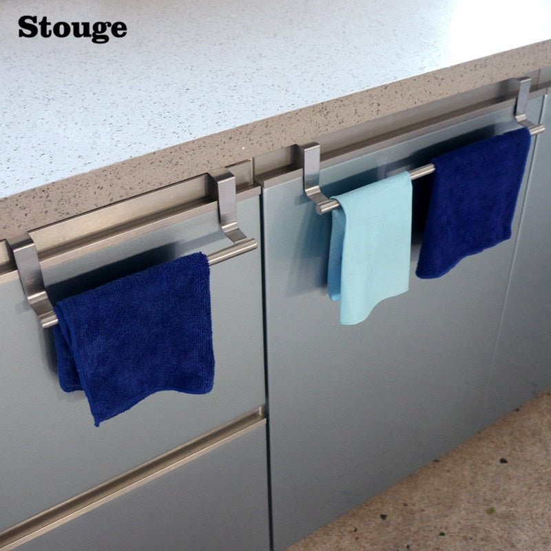 Stainless Steel Bathroom and Kitchen Towel Rack image 0