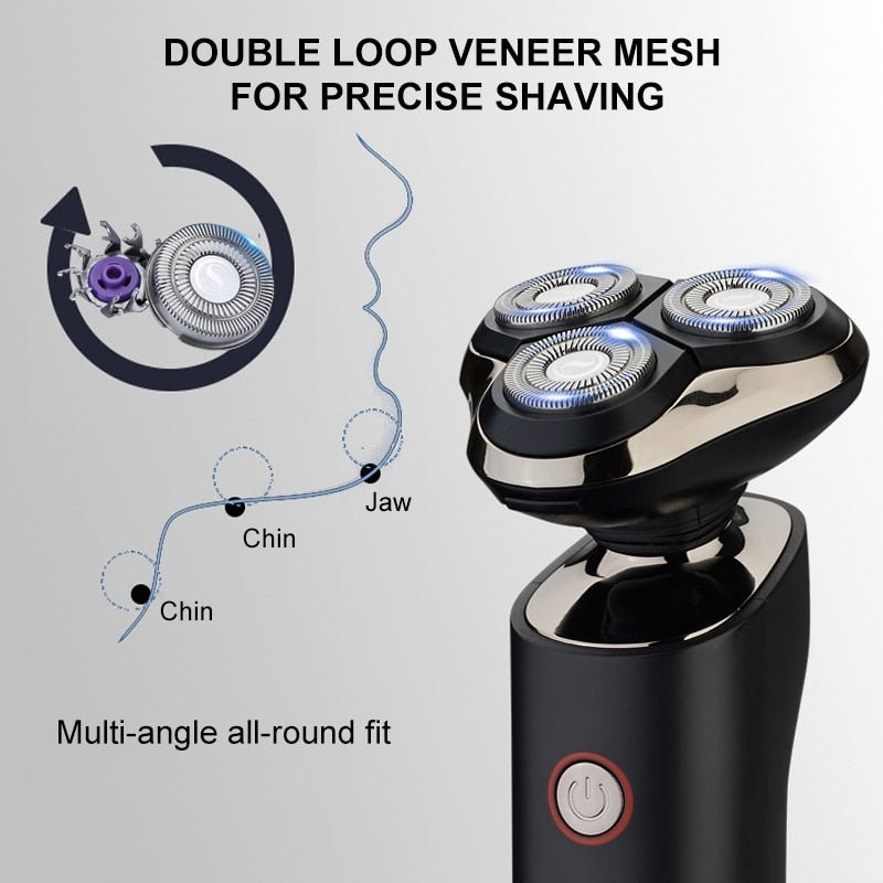TINTON LIFE Men Washable Rechargeable Electric Shaver image 1