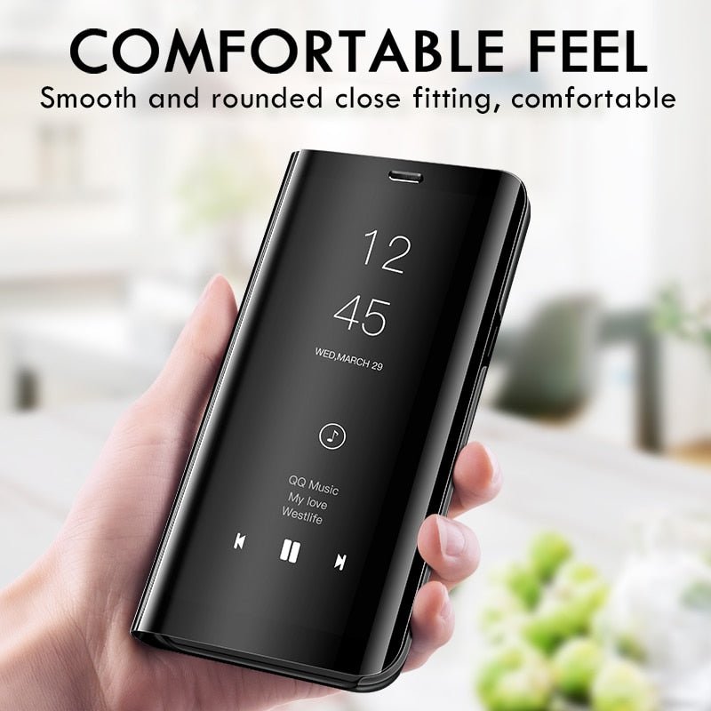 Smart Mirror Flip Case For Samsung Galaxy A51 A71 A50 A30 A10 A20 A40 A70 A10s A30s A20e Note 10 8 9 S10 S6 S7 S8 S9 Plus Cover image 23