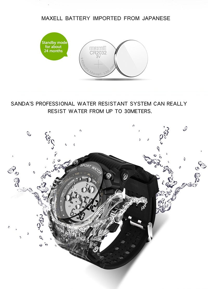 Men's Casual Luxury Brand Military Watch image 2