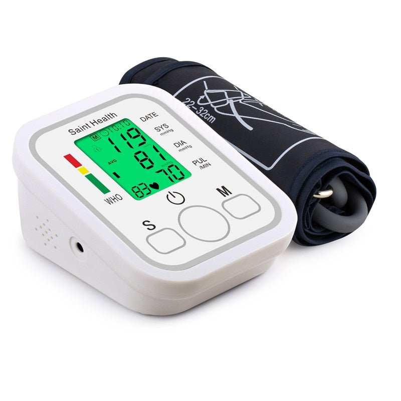 Saint Health Automatic Upper Arm Blood Pressure Monitor – Accurate Sphygmomanometer for Arterial Pressure Measurement image 9