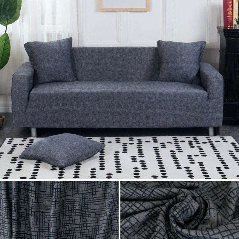 Elastic Stretch Sectional Sofa Slipcovers image 49
