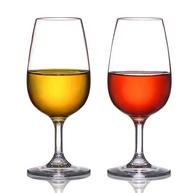 2Pcs Plastic Unbreakable Cocktail Wine Glasses image 0