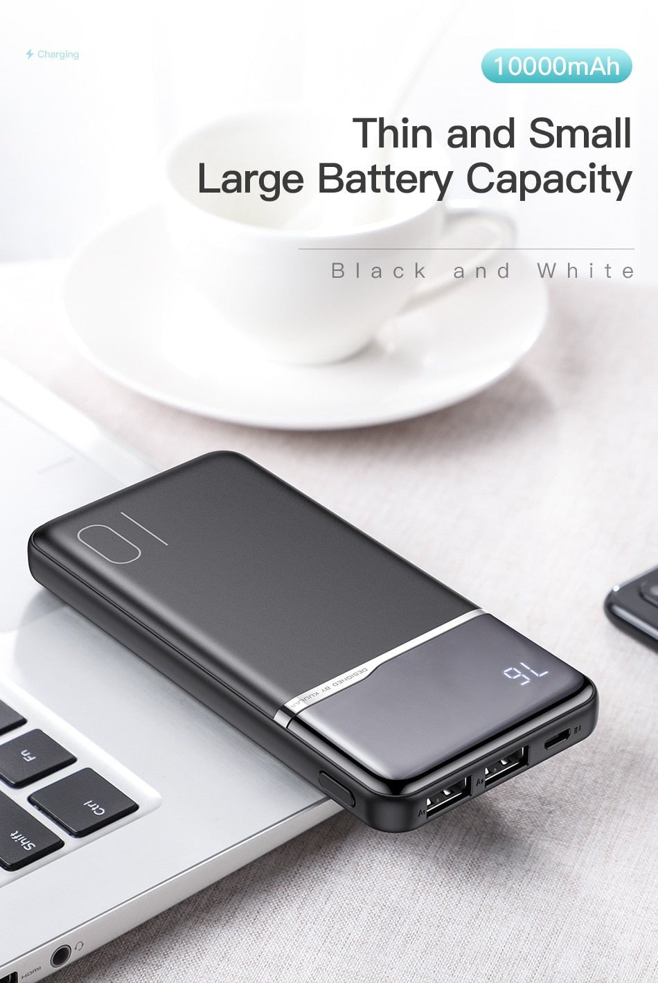 KUULAA 10000mAh Portable Charging PowerBank image 9
