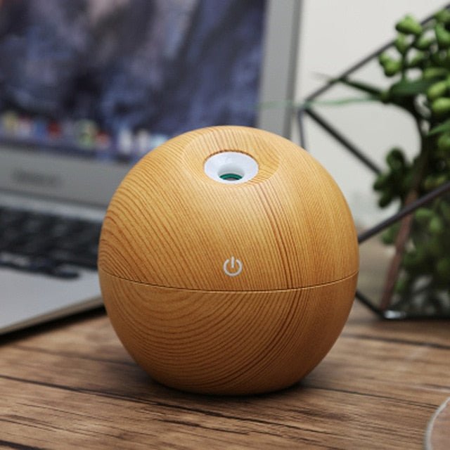 USB Aroma Essential Oil Diffuser Ultrasonic Cool Mist Humidifier Air Purifier image 0