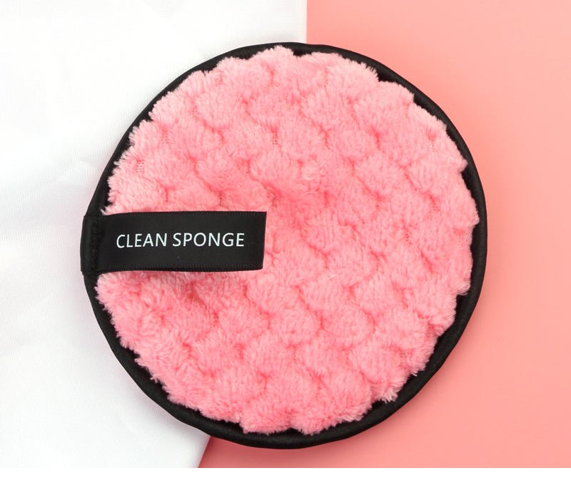 Facial Cleansing Microfiber Cloth Pads | Cotton Facial Makeup Remover Puff image 19