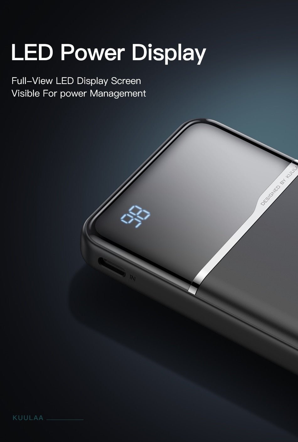 KUULAA 10000mAh Portable Charging PowerBank image 18
