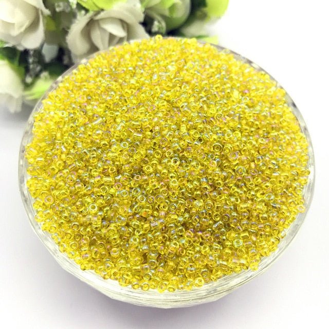 1000pc Czech Glass Seed Beads Accessories for Bracelet and Necklace Jewelry Making - 52 image