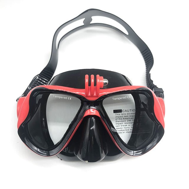 Diving Snorkeling Anti-fog swimming Goggles Camera Tube Mask Set image 10