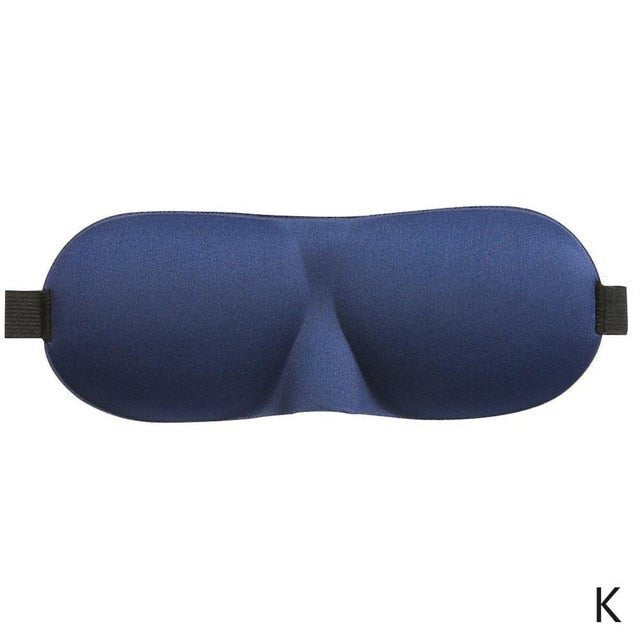 Soft Portable Sleeping Travel Eye Mask - as the picture 11 image