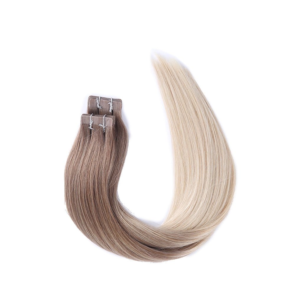 SINDRA 100% Seamless Tape-In Real Human Hair Extensions image 23