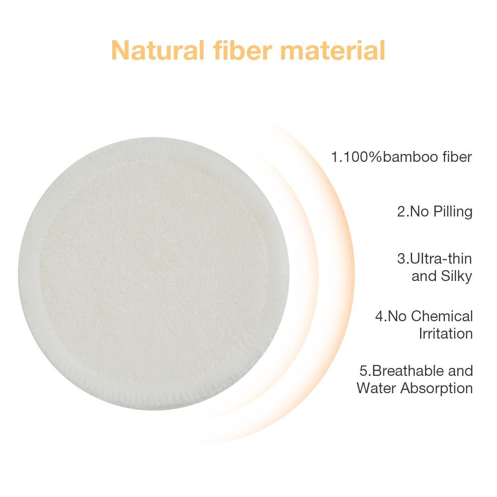 12Pcs Makeup Remover Pads | Reusable Cotton Make Up Facial Pads image 9