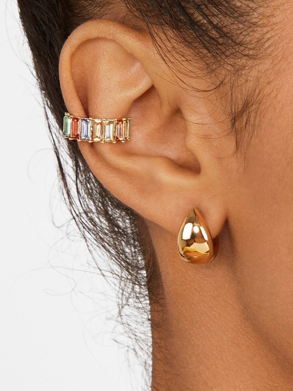 Bohemian Imitation Trendy Small Clip No-Piercing Earrings Cuff For Women and Girls image 26