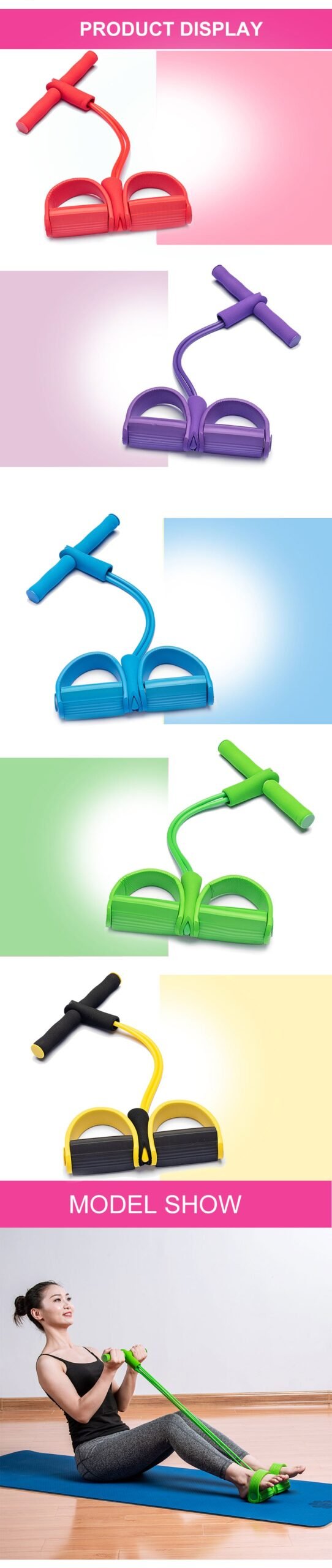 Tube Strong Exercise Fitness Resistance Bands image 8