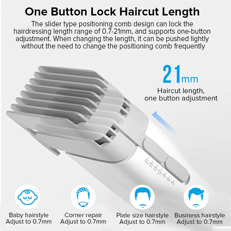 ENCHEN Boost USB Electric Hair Clippers ‚Äì Cordless, Rechargeable Hair Trimmer for Men, Adults, and Kids image 2
