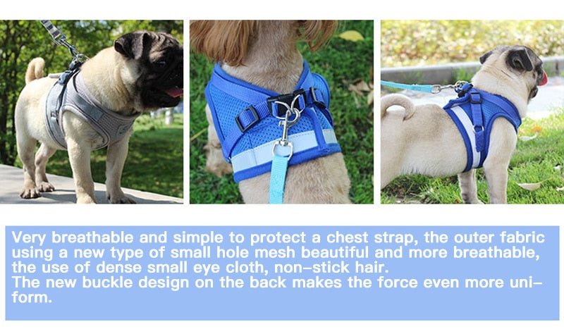 Adjustable Reflective Dog Vest Harness image 6