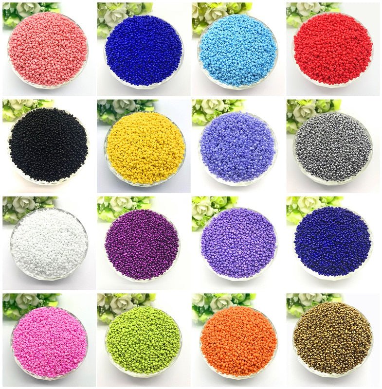 1000pc Czech Glass Seed Beads Accessories for Bracelet and Necklace Jewelry Making image 0