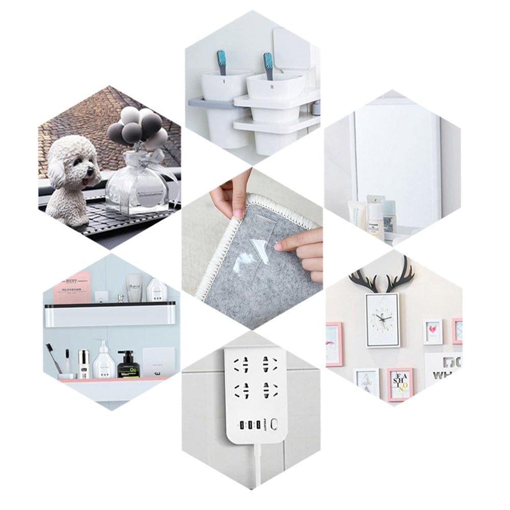 Transparent Washable and Reusable Double-Sided Adhesive Tape image 6