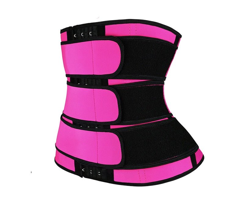 Neoprene Sauna Waist Trainer Corset Sweat Belts Body Shaper Slimming Corset Weight Loss Compression Trimmer Belt for Women image 5