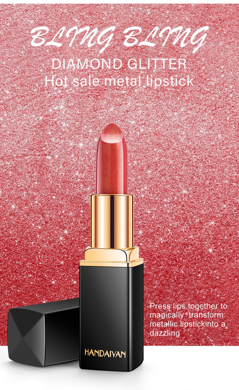 Classy and Professional Waterproof Shimmer Long Lasting Pigment Lipstick Makeup image 23