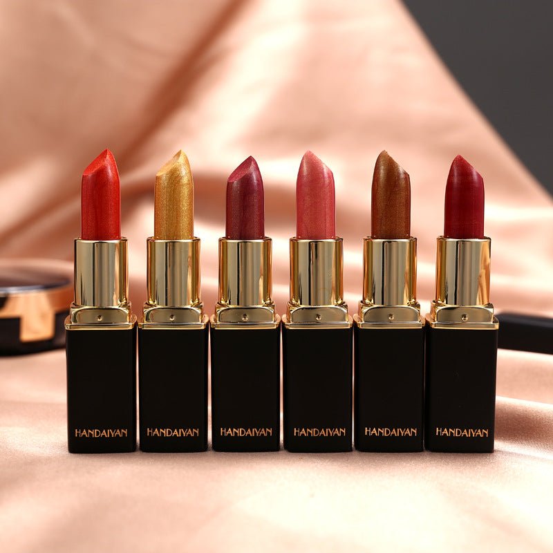 Classy and Professional Waterproof Shimmer Long Lasting Pigment Lipstick Makeup image 25
