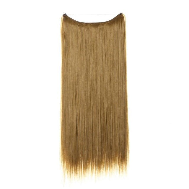 SARLA Halo Invisible Wire Synthetic Hair Extension-No Clip image