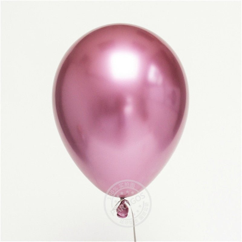 20pcs Confetti Chrome Birthday Party Decors Wedding Decoration New Year Balloon Set image 6