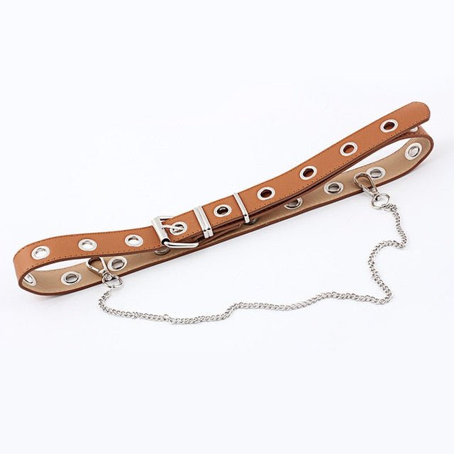 Best YBT Women Belt | PU Leather Metal Heart Pin Buckle Belt | Waistband Women Belt image