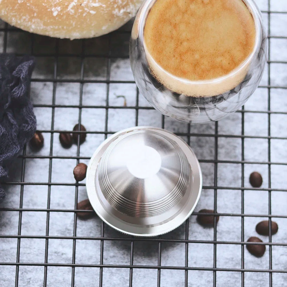 Stainless Steel Reusable Capsule for Nespresso Vertuo/vLine - Wholesale Filter Kit image 0