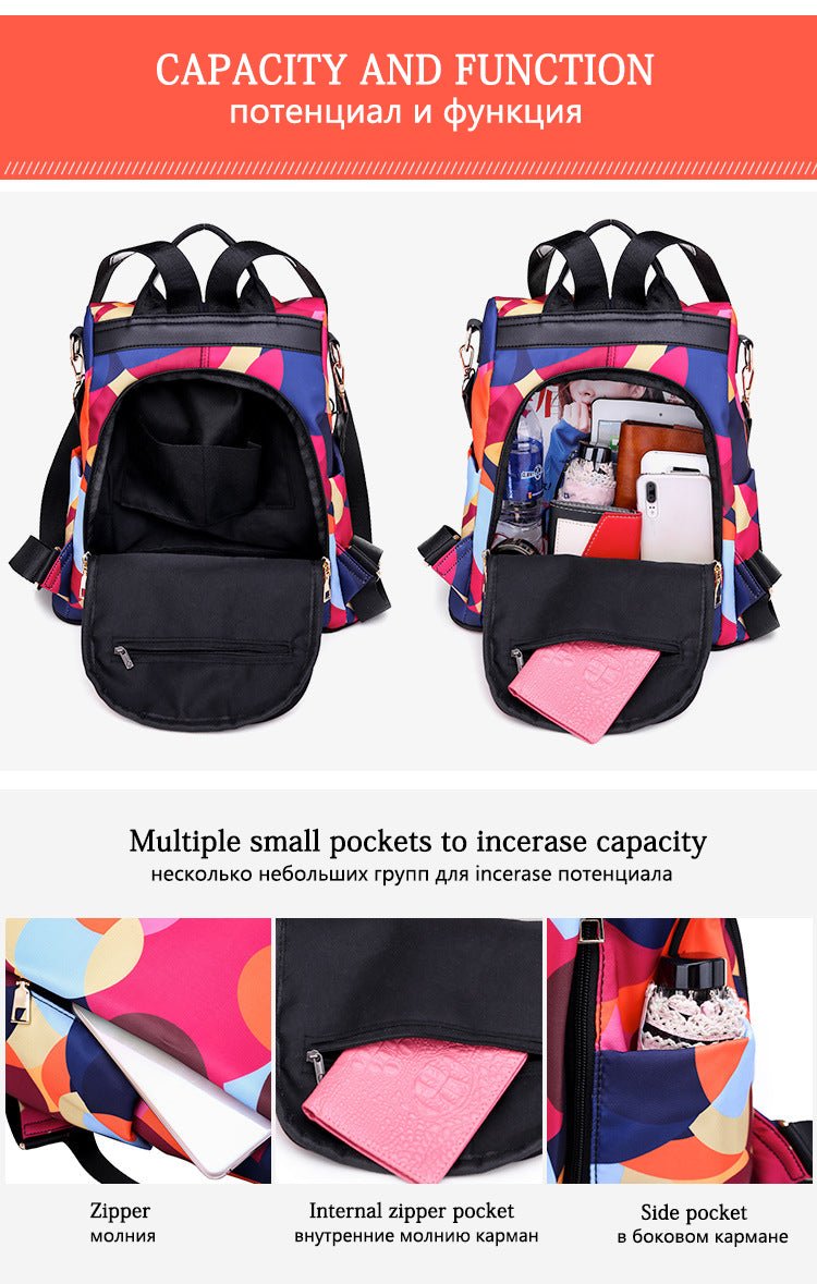 Large Capacity Women School Backpack image 8