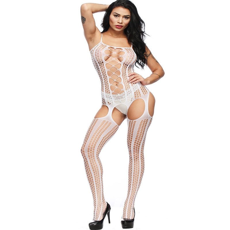 Sexy Lingerie Erotic Teddies Bodysuits Mesh image 36